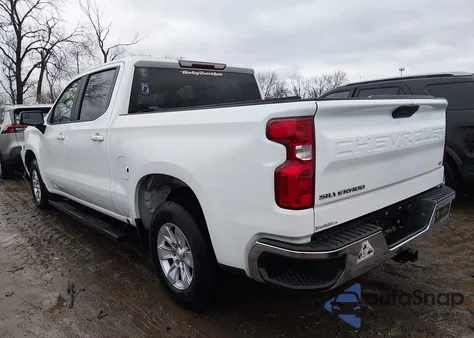 2019 Chevrolet Silverado 1500 Lt из США, поврежденный, VIN 1GCPWCED8KZ128950